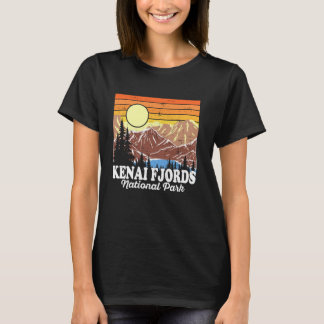Camiseta Souvenir del Parque Nacional de los Fiordos de Ken