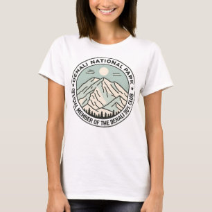 Camiseta Souvenir del parque nacional Denali 30% Club Alask