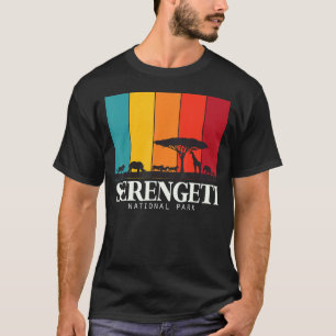 Camiseta Souvenir del Parque Nacional Serengeti Cinco Safar