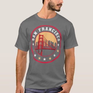 Camiseta Souvenir del puente de regalo de la ciudad de San