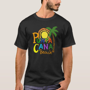 Camiseta souvenir dominicano de Punta Cana para hombres muj