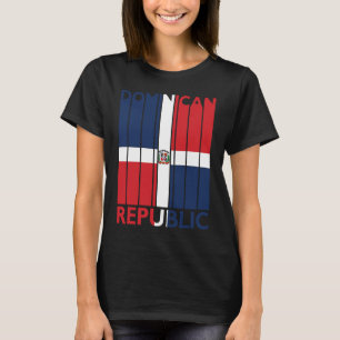 Camiseta Souvenir Dominicano Vintage República Dominicana F
