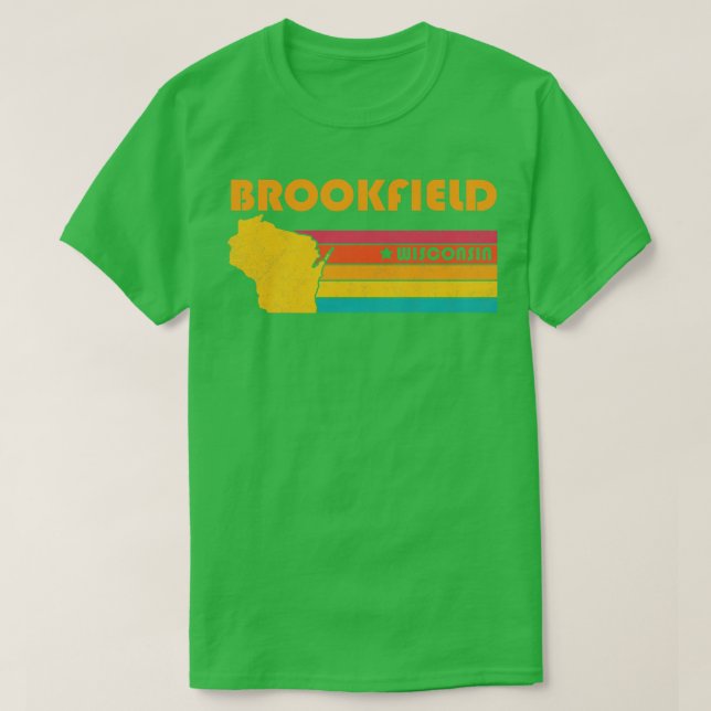 Camiseta souvenir en problemas de la época de Brookfield Wi (Diseño del anverso)