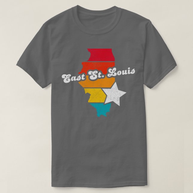 Camiseta Souvenir en problemas de la época de St Louis Illi (Diseño del anverso)