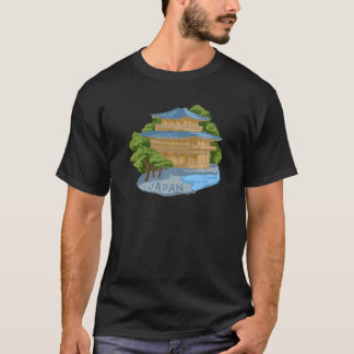 Camiseta souvenir japonés para hombres mujeres 1