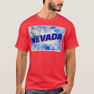 Camiseta souvenir retro de estilo vintage de Nevada 1