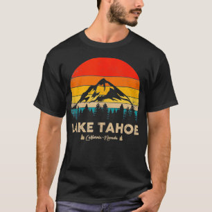Camiseta Souvenir vintage del Lago Tahoe California Nevada