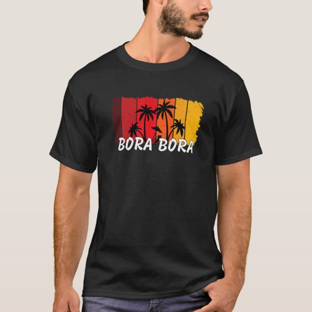 Camiseta Souvenirs Bora Bora Tahiti (Anverso)