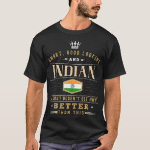 Camiseta Souvenirs de la bandera de la India para hombres y