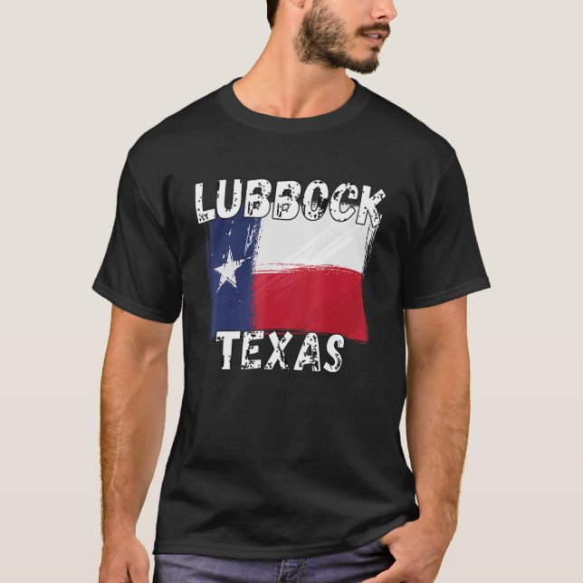 Camiseta Souvenirs de Lubbock TX (Anverso)