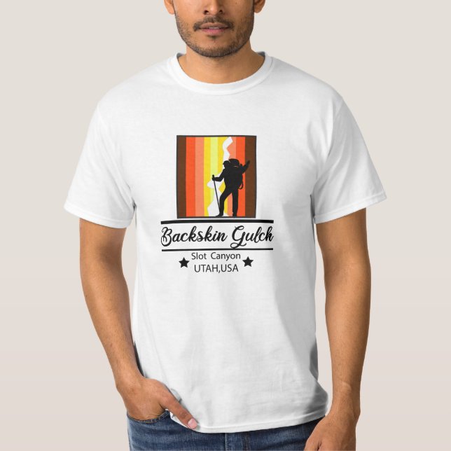 Camiseta Souvenirs de mochileros para caminatas Buckskin Gu (Anverso)