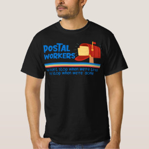 Camiseta Souvenirs de presupuesto básico de trabajador post