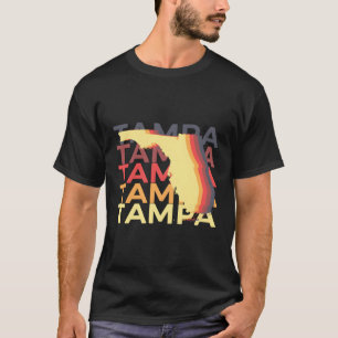 Camiseta Souvenirs de repetición de incendios de Tampa Flor