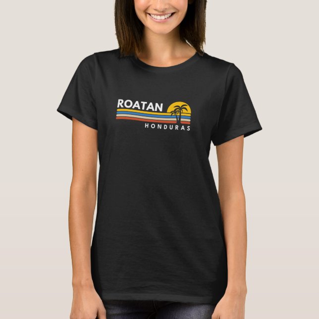 Camiseta Souvenirs de Roatan Honduras (Anverso)