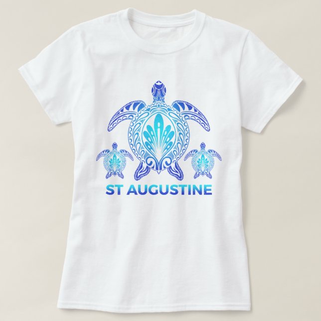 Camiseta Souvenirs de tortugas marinas de San Agustín Flori (Diseño del anverso)