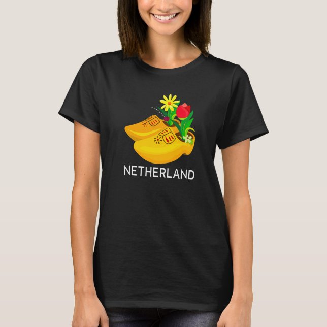 Camiseta Souvenirs From Netherland Wooden Clogs Southman Du (Anverso)