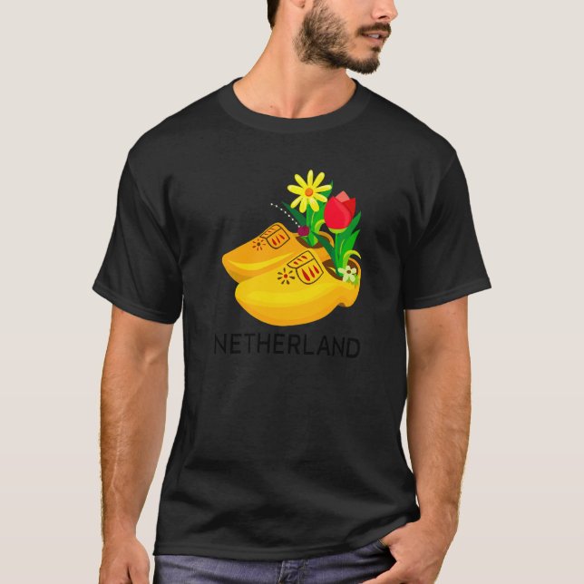 Camiseta Souvenirs From Netherland Wooden Clogs Southman Du (Anverso)