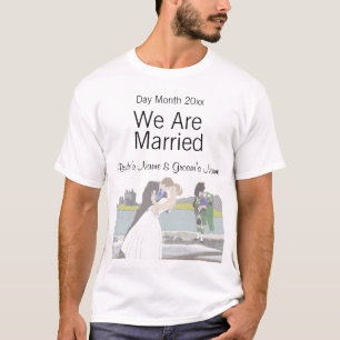 Camiseta Souvenirs, regalos y regalos Bodas escoceses