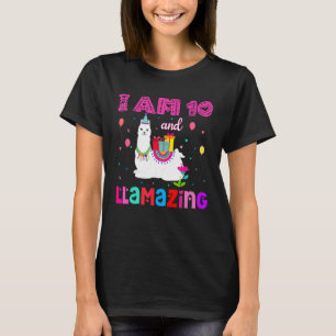 Camiseta Soy 10 Y Llamo Llama