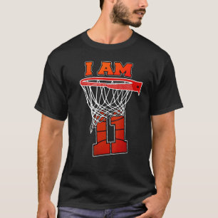 Camiseta Soy 11 el tema del baloncesto Celebración de la fi