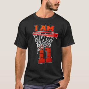 Camiseta Soy 11 el tema del baloncesto Celebración de la fi
