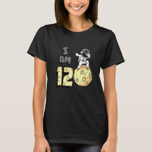 Camiseta Soy 12 Astronauta Espacial Kid Moon Walker 12º nac