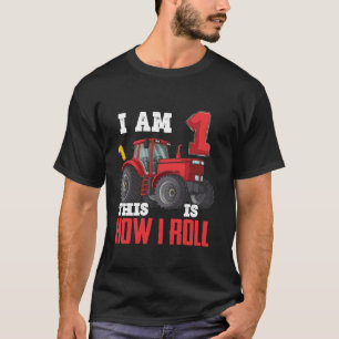 Camiseta Soy 1 Así es como hago el primer cumpleaños un año