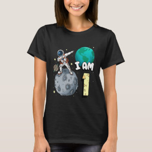 Camiseta Soy 1 Astronauta Espacial Kid Moon Walker Primer n