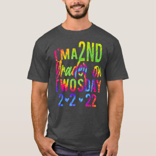 Camiseta Soy 2º Grader el Twosday 22222 Febrero 22 202