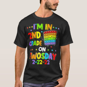 Camiseta Soy 2º Grado El Twosday 02222022 Martes Febrero