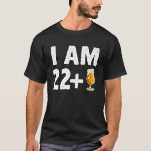 Camiseta Soy 22 Más 1 Divertido Dedo Medio 23 Día 23