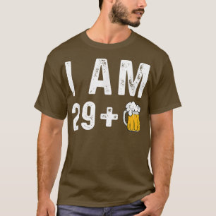 Camiseta Soy 29 + 1 Regalo Divertido de Lúpulo de Microcerv