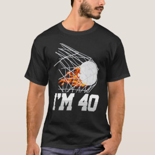 Camiseta Soy 40 Jugador de Hockey sobre Deportes Adulto 40°