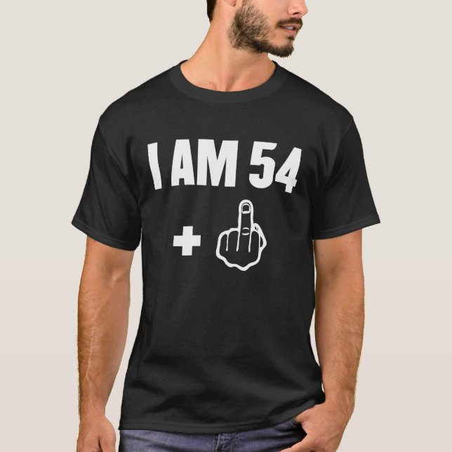 Camiseta Soy 54 Más 1 Gracioso 55 cumpleaños 1965 1966 (Anverso)