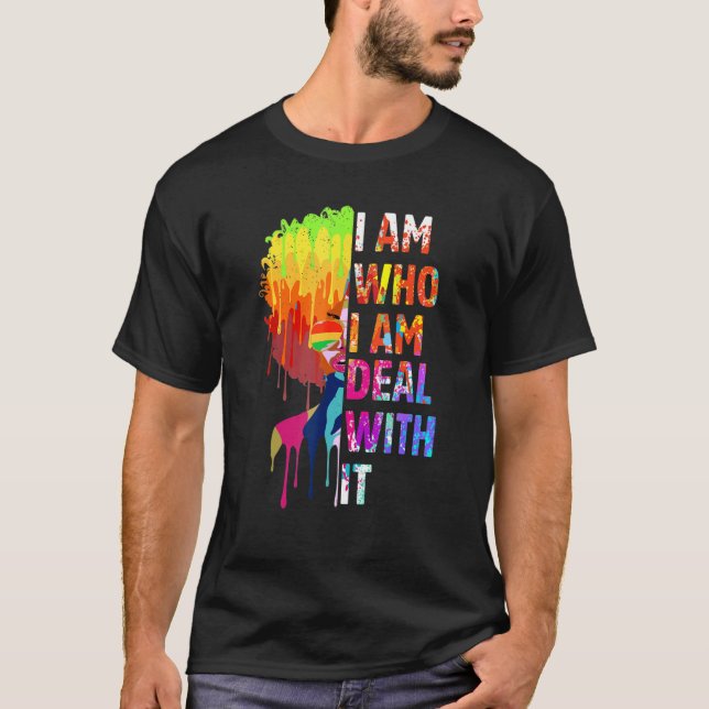 Camiseta Soy A Quien Estoy Lidiando Con Esto La Reina Negra (Anverso)