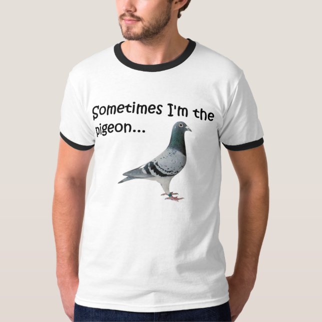 Camiseta Soy a veces la paloma… (Anverso)