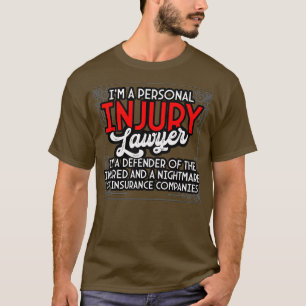 Camiseta Soy Abogado De Lesiones Personales