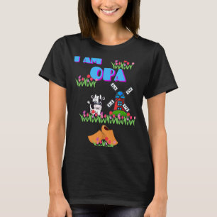 Camiseta Soy abuelo Molino de Viento Tulipanes de Madera