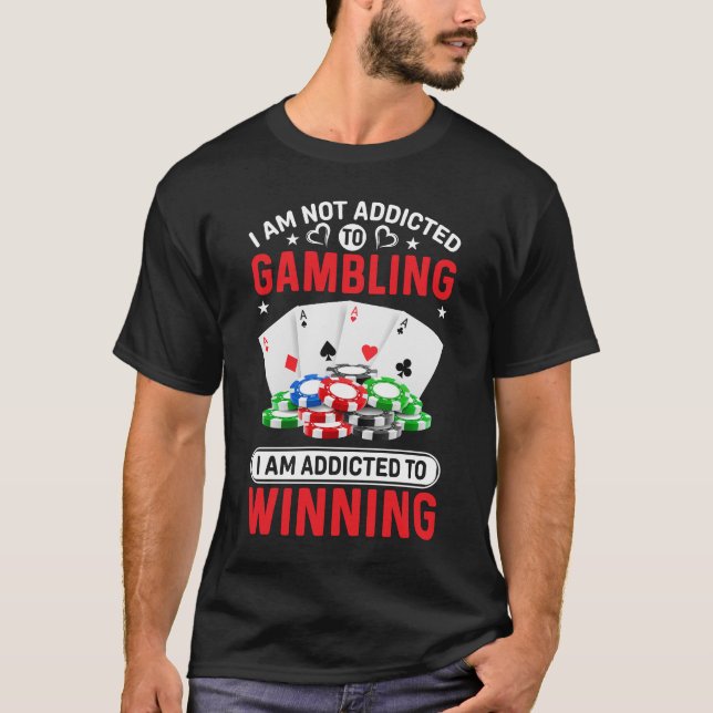 Camiseta Soy adicto al juego (Anverso)