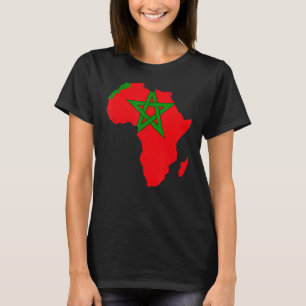 Camiseta Soy Africano Y Orgulloso De Marruecos