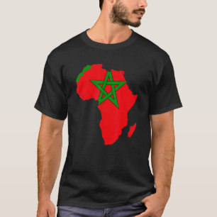 Camiseta Soy africano y orgulloso de Marruecos