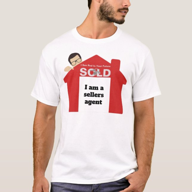 Camiseta Soy agente de ventas inmobiliaria T-Shirt (Anverso)