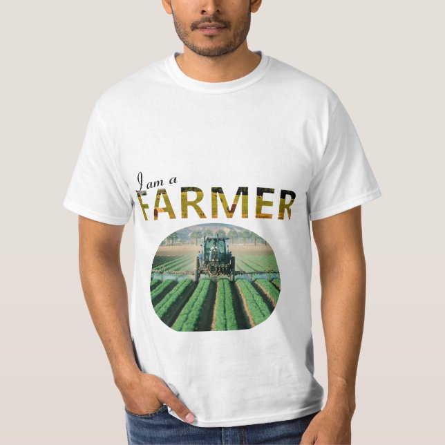Camiseta Soy agricultor (Anverso)