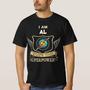 Camiseta Soy AL ¿Cuál es tu superpoder