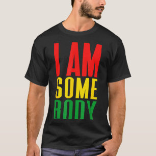 Camiseta Soy alguien afirmación positiva retro