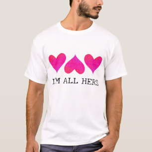Camiseta Soy All Hers Valentines