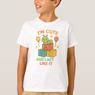 Camiseta Soy amable y actúo como él