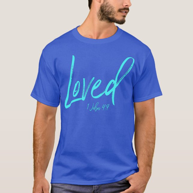 Camiseta Soy Amado Juan 49 Cristiano Cristo (Anverso)