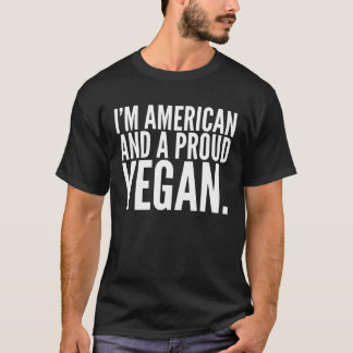 Camiseta Soy americano y una demostración orgullosa del