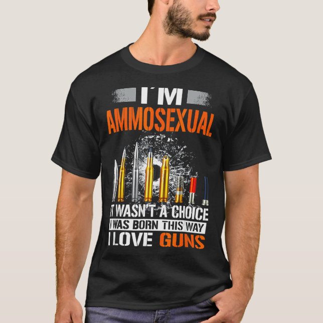 Camiseta Soy Ammosexual Tee no fue una elección (Anverso)